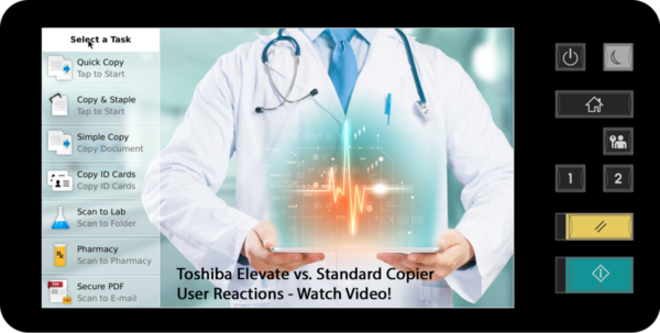 Elevate, Screen, Healthcare, Toshiba, Oklahoma Copier Solutions