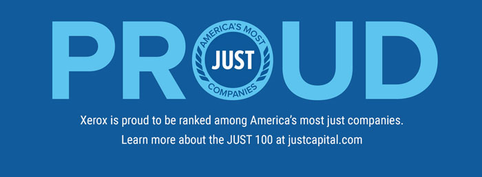 Proud JUST 100, Industry Leader, Why Xerox, Oklahoma Copier Solutions